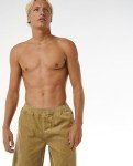 Rip Curl Men's Classic Surf Cord Volley Short, Dark Khaki