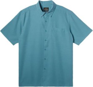 Quiksilver - Mens Centinela 4 Woven Shirt, Color Reef Waters Centinella, Size: Large