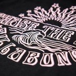 Billabong Girls' Long Sleeve Boyfriend Fit T-Shirt, Black Sands Sun