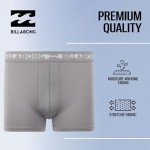 Billabong Boys Underwear 4 Pack Boxer Briefs for Boys 6-18 Durable Stretch Breathable Moisture Wicking