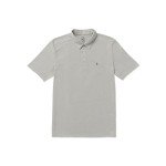 Volcom Men's Banger Polo Shirt, Heather Grey, Medium