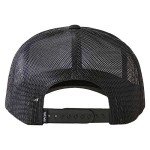 Rip Curl Trucker Hat, Mesh Back Cap Snapback for Men, Adjustable, Black ICON 241