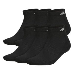 adidas Men's Cushioned Low Cut Socks - 6 Pairs