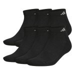 adidas Men's Cushioned Low Cut Socks - 6 Pairs