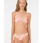 Rip Curl Girls' Island Bliss Bikini Swimsuit, Mango