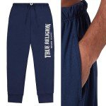 True Religion Mens Jogger Pajama Pants, Lightweight Lounge Casual Sleep Pants for Men