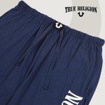 True Religion Mens Jogger Pajama Pants, Lightweight Lounge Casual Sleep Pants for Men