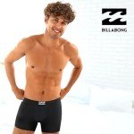Billabong Mens Boxer Briefs 4 Pack Long Leg Performance Compression Shorts Mens Underwear 7.5” Inseam