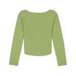 Billabong Girls' Long Sleeve Snug Fit Ribbed T-Shirt, Willow Hibiscus