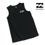 Billabong Big and Tall Tank Tops for Men - Cotton Mens Sleeveless Muscle T Shirt Black