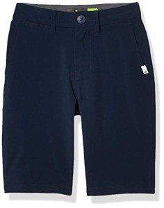 Quiksilver Boys' Big Union Amphibian Water Friendly Hybrid Shorts, Navy Blazer O19, 12