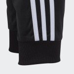 Adidas Boys' Iconic Black Jogger Pants M 10/12