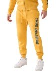 True Religion Brand Jeans Men's Antique Classic Fleece Jogger, Mineral Yellow, XX-Large