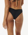 Rip Curl - Women's - Classic Surf Cheeky Swim Bottom - L - Black