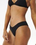 Rip Curl - Women's - Classic Surf Cheeky Swim Bottom - L - Black