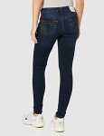True Religion Women's Jennie Mid Rise Curvy Fit Skinny Ankle Jean, Indigo Upgrade, 29