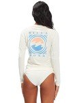 Billabong Women's Standard Classic Long Sleeve Rashguard, Salt Crystal, Large