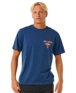 Rip Curl Men's Fade Out Icon T-Shirt, Washed Navy 251