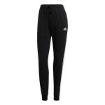 Adidas Women's 3-Stripes Jersey Pants - Black/White