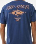 Rip Curl Men's Fade Out Icon T-Shirt, Washed Navy 251