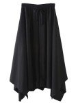 Life Palette Japanese Style Samurai Hakama Harem Pants Men Women Yoga Ninja Pants Black… (as1, Alpha, m, l, Regular, Regular, L)