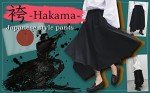 Life Palette Japanese Style Samurai Hakama Harem Pants Men Women Yoga Ninja Pants Black… (as1, Alpha, m, l, Regular, Regular, L)