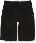 Quiksilver Boys' Big Legacy Union Shorts, Heather Black, 29