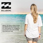Billabong Plus Size T Shirts for Women - V Neck Oversized Womens Graphic Tees (XL-4X) Oatmeal Heather