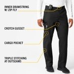 Carhartt mens Athletic Cargo Pant , black , 2-X-Large/Short