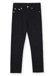 True Religion Boys Denim Set 2 Piece Boys Jeans and Long Sleeve Tee Shirt Set (Red-Gold, 4)