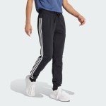 Adidas Women's 3-Stripes Jersey Pants - Black/White