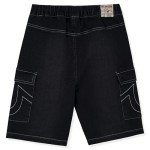 True Religion Boys Short Sets for Kids | Boys Jean Shorts and Tee Shirt Clothing Set