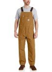Carhartt Men'sRelaxed Fit Duck Bib Overall Carhartt Brown,L30-W34