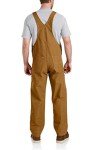 Carhartt Men'sRelaxed Fit Duck Bib Overall Carhartt Brown,L30-W34