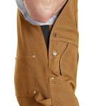 Carhartt Men'sRelaxed Fit Duck Bib Overall Carhartt Brown,L30-W34