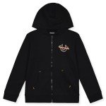 True Religion Boys Sweatshirts and Sweatpants for Kids 2 Piece Clothing Set Fleece Hoodie and Jogger Pants (US, Numeric, 7, Regular, Black)