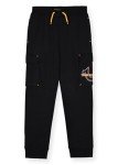 True Religion Boys Sweatshirts and Sweatpants for Kids 2 Piece Clothing Set Fleece Hoodie and Jogger Pants (US, Numeric, 7, Regular, Black)