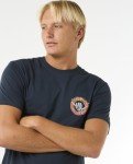 Rip Curl Men's Relaxed Fit Logo Crew T-Shirt, Dark Navy, XL