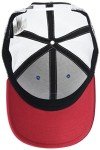 Quiksilver Men's Easy Does It Snap Back Trucker Hat, Navy/RED, One Size