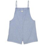 Billabong Girls' Sleeveless Romper, Chambray Wave, L