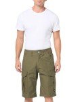 True Religion Men's SN Classic Cargo Shorts, Kalamata