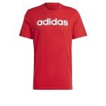 adidas Essentials Linear Logo T-Shirt - Better Scarlet