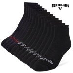 True Religion Mens Socks 6 & 12 Pairs No Show Socks for Men Premium Athletic Shoe Size 8-12
