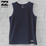 Billabong Big and Tall Muscle T Shirts for Men - Cotton Mens Sleeveless Tees Navy