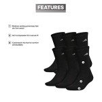 adidas Men's Cushioned Crew Socks 6-Pack
