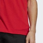 adidas Essentials Linear Logo T-Shirt - Better Scarlet