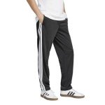 adidas Men's Black 3-Stripes Track Pants