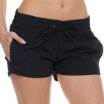 Billabong Plus Size Swim Shorts - (XL-4X) Quick Dry Beach Swim Board Shorts for Women Black