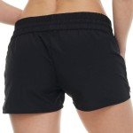 Billabong Plus Size Swim Shorts - (XL-4X) Quick Dry Beach Swim Board Shorts for Women Black