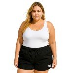 Billabong Plus Size Swim Shorts - (XL-4X) Quick Dry Beach Swim Board Shorts for Women Black